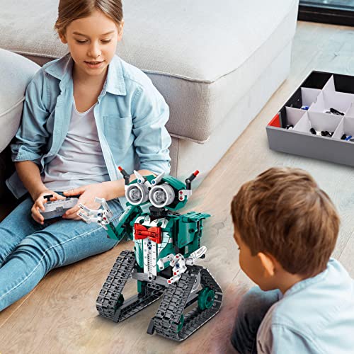 Image of IQKidz APP /Remote Control STEM Building Kits for Kids Ages 8-12 - 3 in 1 RC Robot Car Toys, 440 Pcs Educational Science Projects, Gift Ideas for Boys Girls