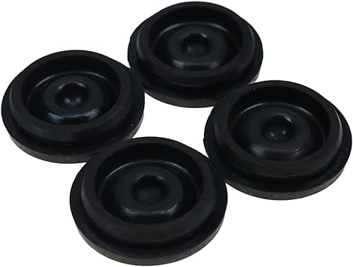 AIVWUMOT Paquete de 4 tapones de goma de 1.98 pulgadas para rueda de remolque, tapón antipolvo para la mayoría de 2000 a 3500 libras Dexter EZ Lube