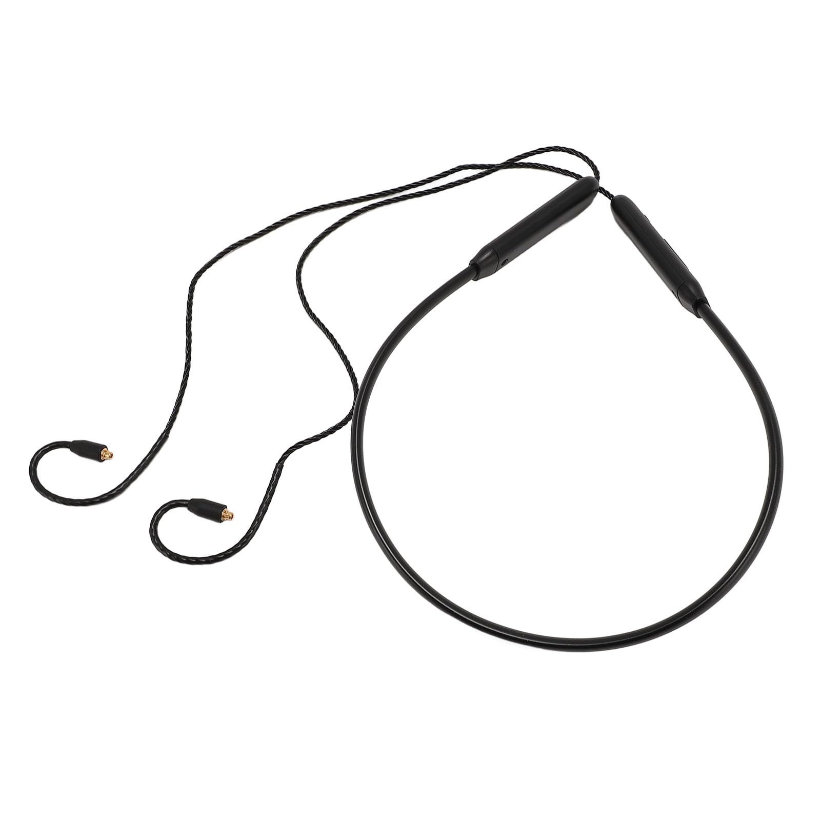 Cable Adaptador de Auriculares Bluetooth 5.4 MMCX para SE535 UE900 TINHIFI T2 W40 ES10, Banda para el Cuello Inalámbrica Recargable con Micrófono y Control de Volumen, Batería de Larga