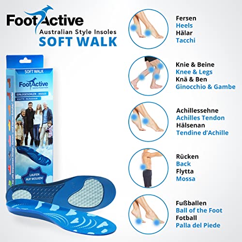 Einlegesohlen FootActive Soft Walk für Dämpfung und Unterstützung