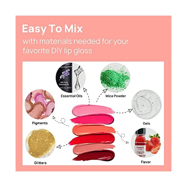 Clear Lip Gloss Base For Diy Lip Gloss Making Kit 480 ml Clear