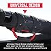 Metal Grab Handles for Jeep Wrangler 4xe, JL, JT, JK, Sport, Sahara, Rubicon and Gladiator 4DR/2DR 2007-2023 GP Grip PRO by GPCA, Foldable Patented, 2 Packs, Firecracker Red