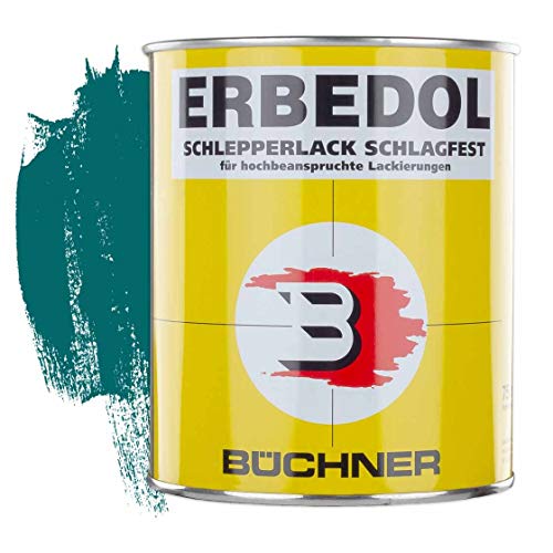 ERBEDOL | Schlepperlack | Hanomag | brillantgrün | SL6370 | 0,75 l | restaurieren | Traktor | lackieren | Farbe | Trecker | Frontlader | Lack | Lackierung | Farbton | schnelltrocknend | deckend