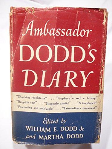 Ambassador Dodd's Diary, 1933-1938 B000KXP250 Book Cover