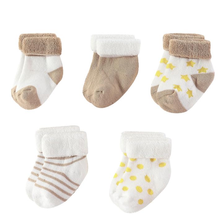 Image of MAMIMAKA Newborn Layette Gift Set Bodysuits Pants for Baby Girl and Boy 24 Piece 100% Cotton Essentials and Accessories