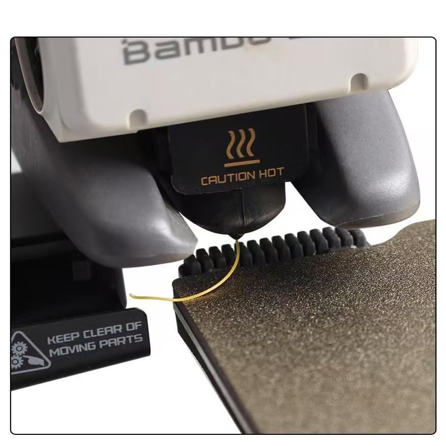 8Pcs Bambu lab A1 Mini Heatbed Nozzle Brush Replacement Kit, 3D Printer Accessories Heatbed Nozzle Wiper Cleaning Tool,Compatible with Bambu Lab A1 Mini, Not Compatible with A1 image 3