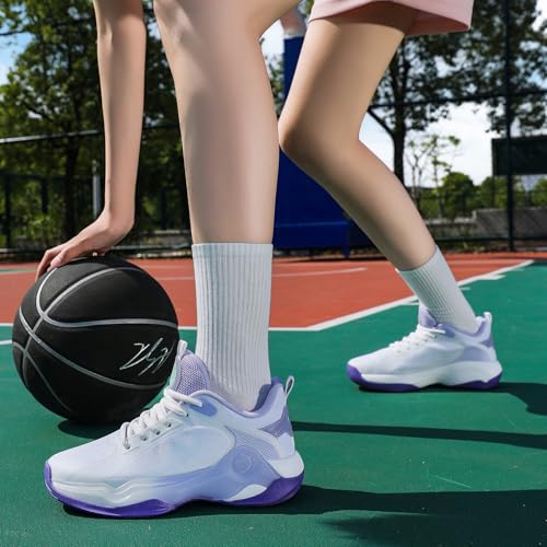 Image of Beita Basketball Shoes for Women Fashion Sneakers Sport Shoes Anti Slip Breathable Tennis Shoes Volleyball Shoes Pickleball Shoes Running Shoes Rubber Sole Indoor Outdoor Court Light Weight Wide