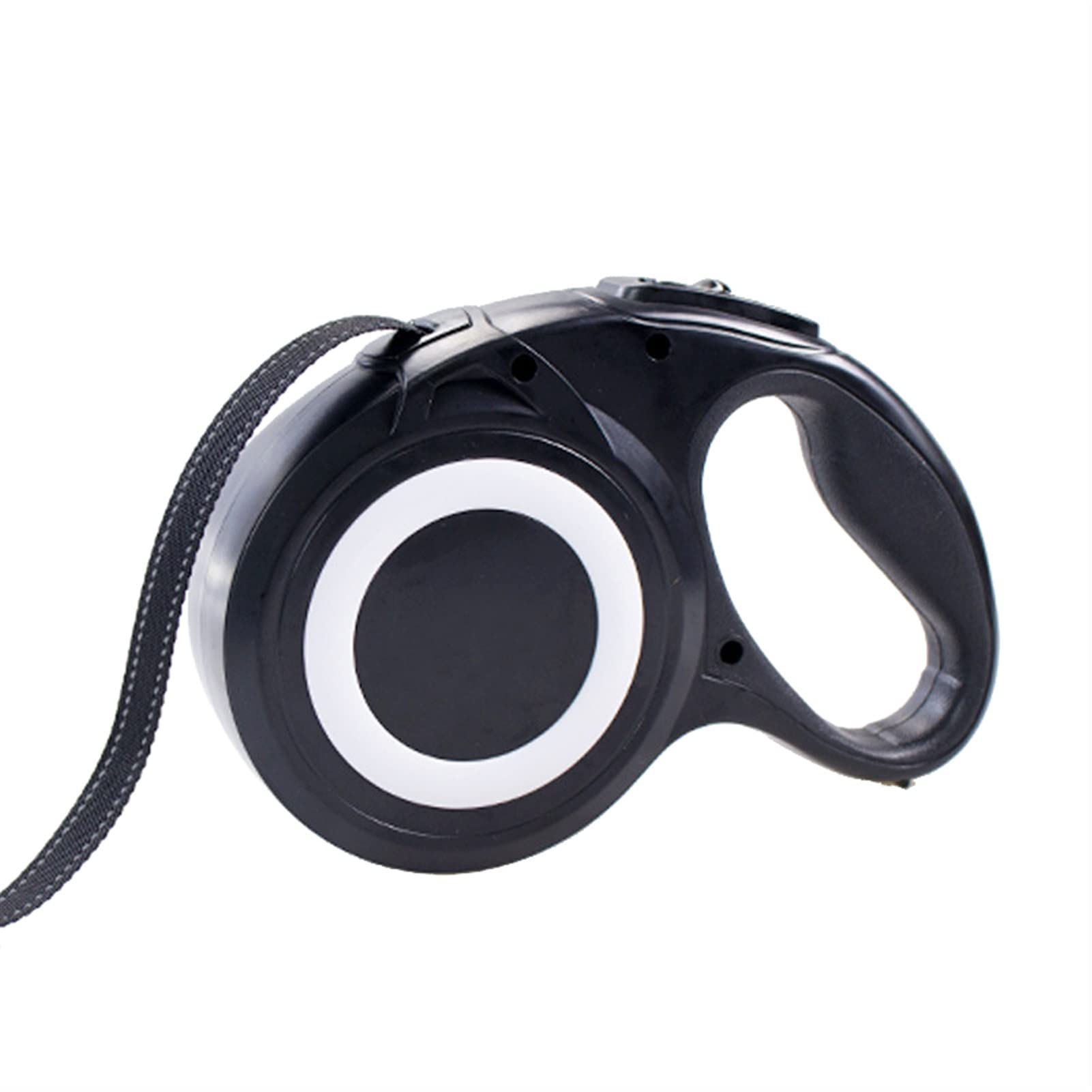 Correa retráctil de Nailon Reflectante for Perros 8 m y 40 kg, Duradera Resistente(108,8M)