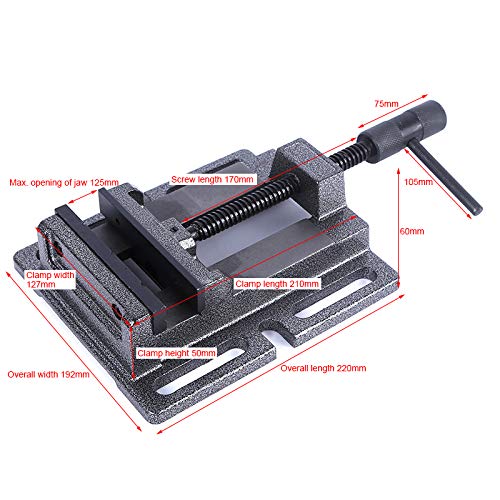 Trapano A Colonna KATSU 375W - 5 Velocità, Profondità 55mm Con Morsa - Foto 12