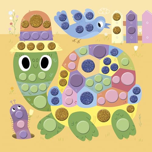 Jeu créatif Janod Mosaïques rondes Petits amis - vue 7