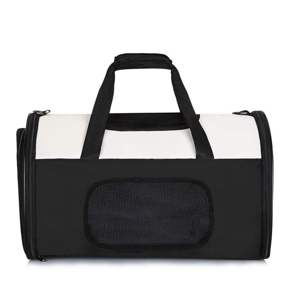 Sac chat et sac chien pliable noir pour le transport d'animaux