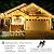 Icicle lights Outdoor - 33ft Christmas Lights with 400LED 75 Drops 8 Modes, Plug in Curtain String Lights Waterproof for Holiday Wedding Party Home Garden Bedroom Indoor Outdoor Decoration,Warm White
