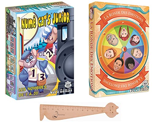 Lot 2 Jeux Cat's Family: Numé Cat's Junior + La