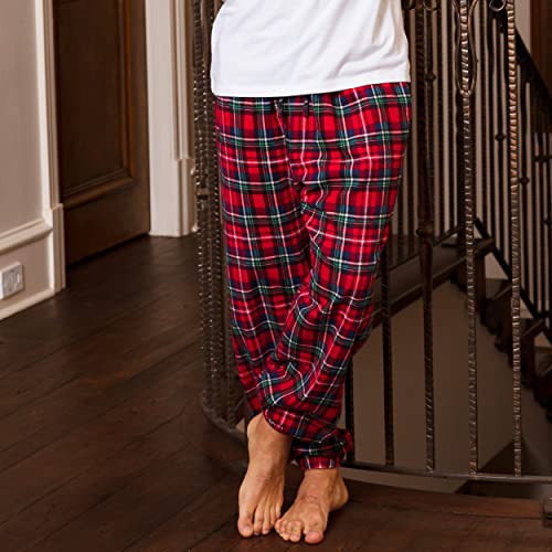 Alexander Del Rossa Men's Soft Cotton Flannel Pajama Pants, Joggers3