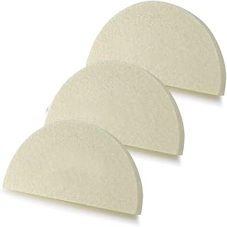 3PCS Window Tint Squeegees, Non-Scratch Soft Wool Felt Vinyl Wrapping Application Tool, Universal Automotive Cleaning Scraper for Window Mirror Windshield Vinyl Film Installation