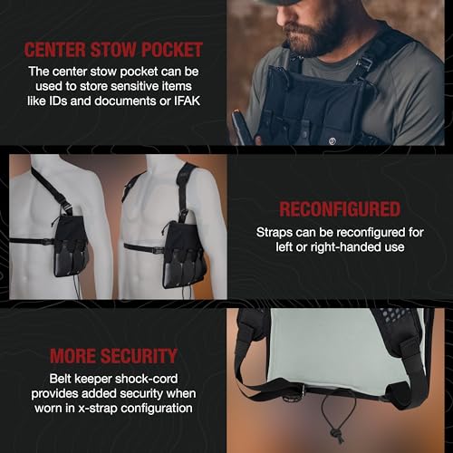 Vertx Firebase PCC Bandolier, It's Black, One Size3