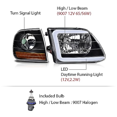 Image of G-PLUS LED Headlights Fit Ford F150 1998 1999 2000 2001 2002 2003