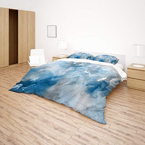 Housse de couette texture aquarelle pour une chambre moderne et zen - 5