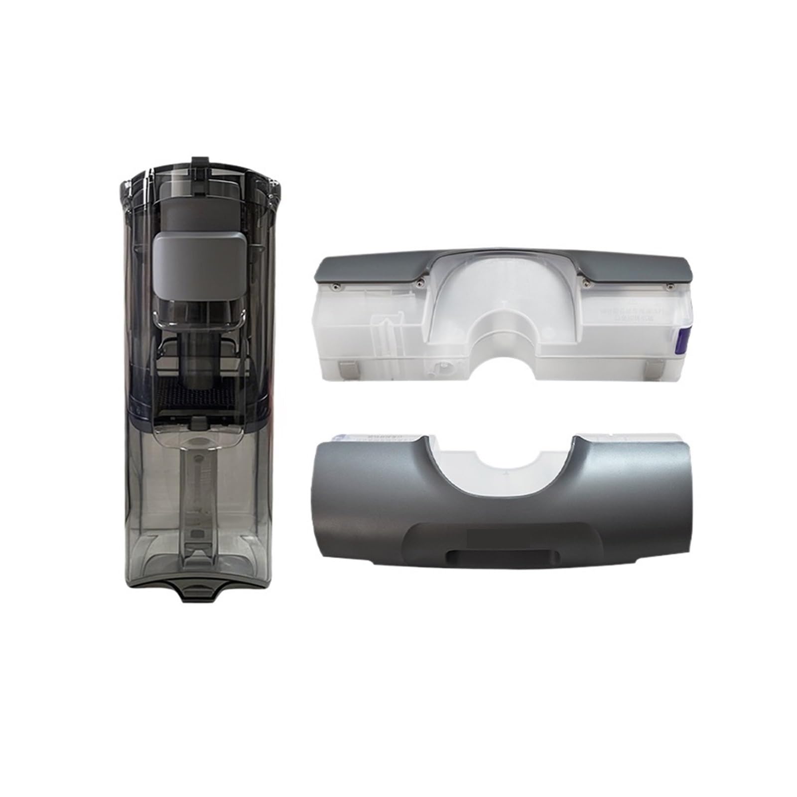 Compatible con Narwal,S20 Pro, repuesto de tanque de agua limpia/suciedad for aspiradoras inteligentes en seco/mojado, accesorios, piezas 1 Uds.(Light Grey)