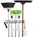 Produktbild KINGTOP Besenhalter Mop Halter Universal Gerätehalter Wandhalterung Garage für Besen, Mopp und Gartenwerkzeuge