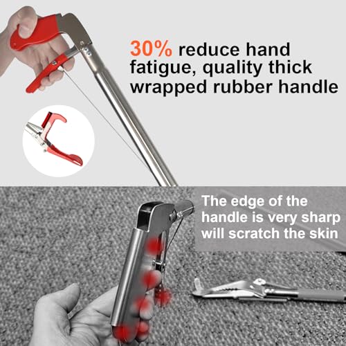 Gzlozak Ferramenta para agarrar cobras, removedor de pinças de cobra de 167,6 cm, profissional, dobr