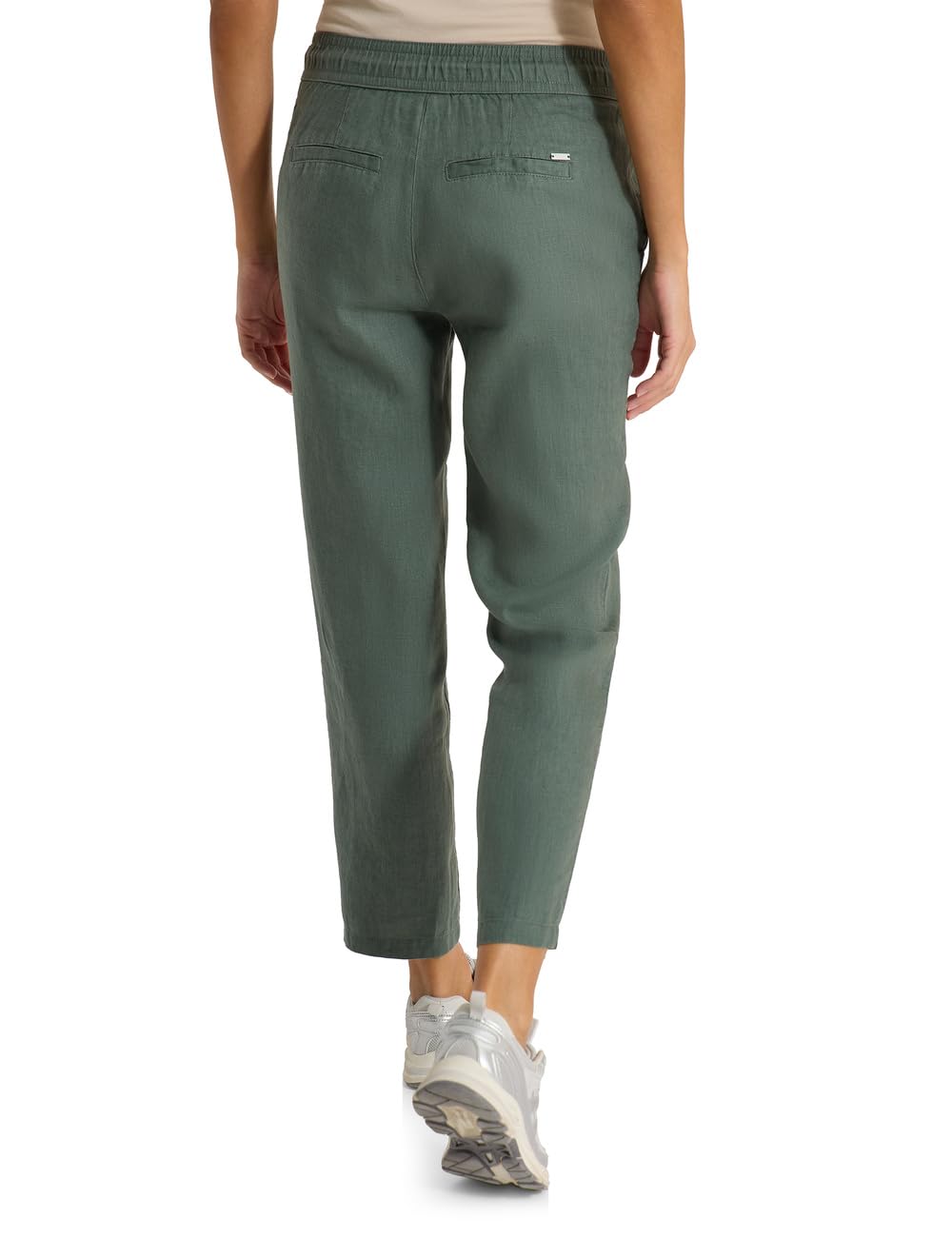 Cecil 3818105 - Pantalones de Lino de Pierna Delgada Mujer
