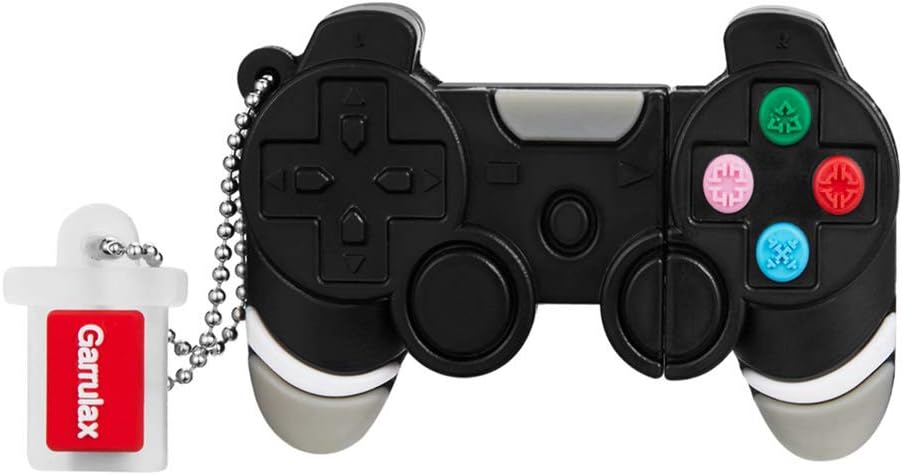 USB Flash Drive, 8GB / 16GB / 32GB USB2.0 Cute Shape USB Memory Stick Date Storage Pendrive Thumb Drives (64GB, Gamepad)