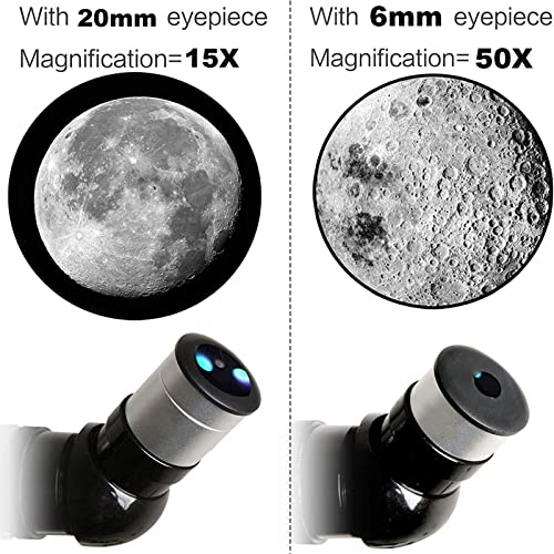 Telescopio Astronómico Refractor 70mm Apertura 300mm Foco miniatura 4