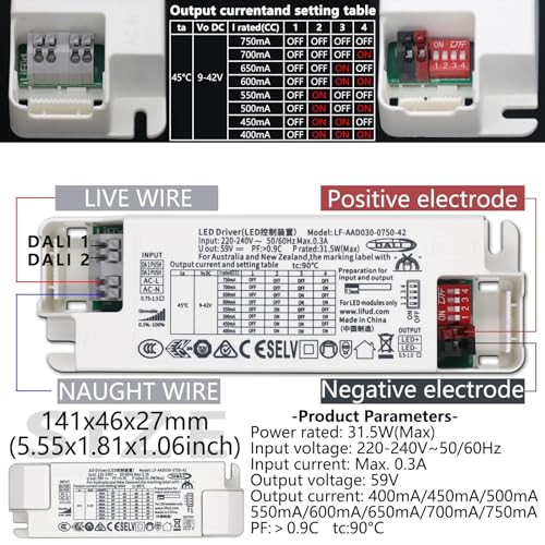 Alimentation AC 220V variable pour projet de rénovation lumineuse - 5