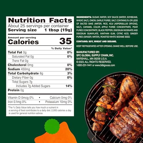 BIBIGO - Bulgogi Soße Mild & Süß - 1 X 500 GR