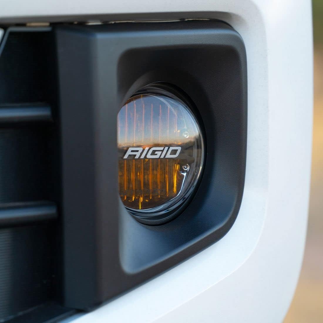 RIGID Industries 360-Series Pro Selective Yellow SAE LED Fog Light Kit Fits Toyota 2014+ 4Runner, 2014+ Tundra, 2016+ Tacoma