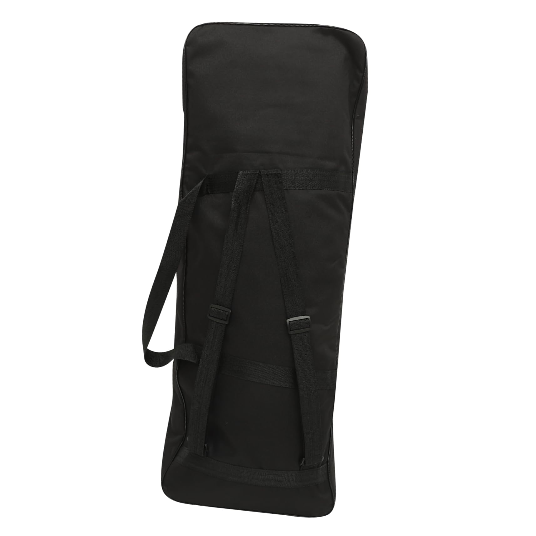 Borsa per Tastiera Elettronica 61 Tasti Nera per Trasporto | Oxford 600d, Pieghevole e Portatile, Tasca Accessoria, Uso Performance e Outdoor