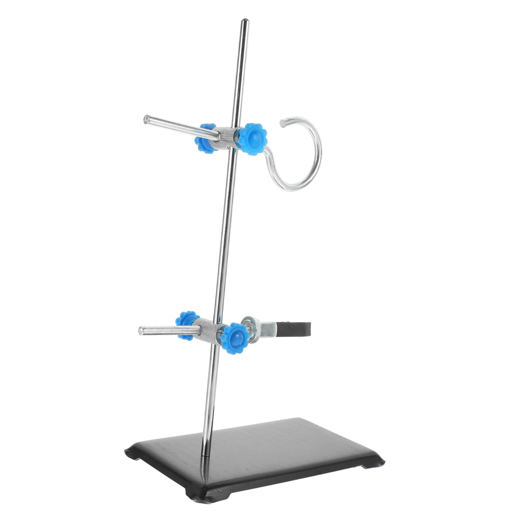 MUSISALY 1pc Iron Stand Support Stands Platform for Laboratory Clamp Flask Kit Tool Clip Holder Laboratory Retort Stand Supporting Research Rack Instrument Equipment Grade Mini Metalware