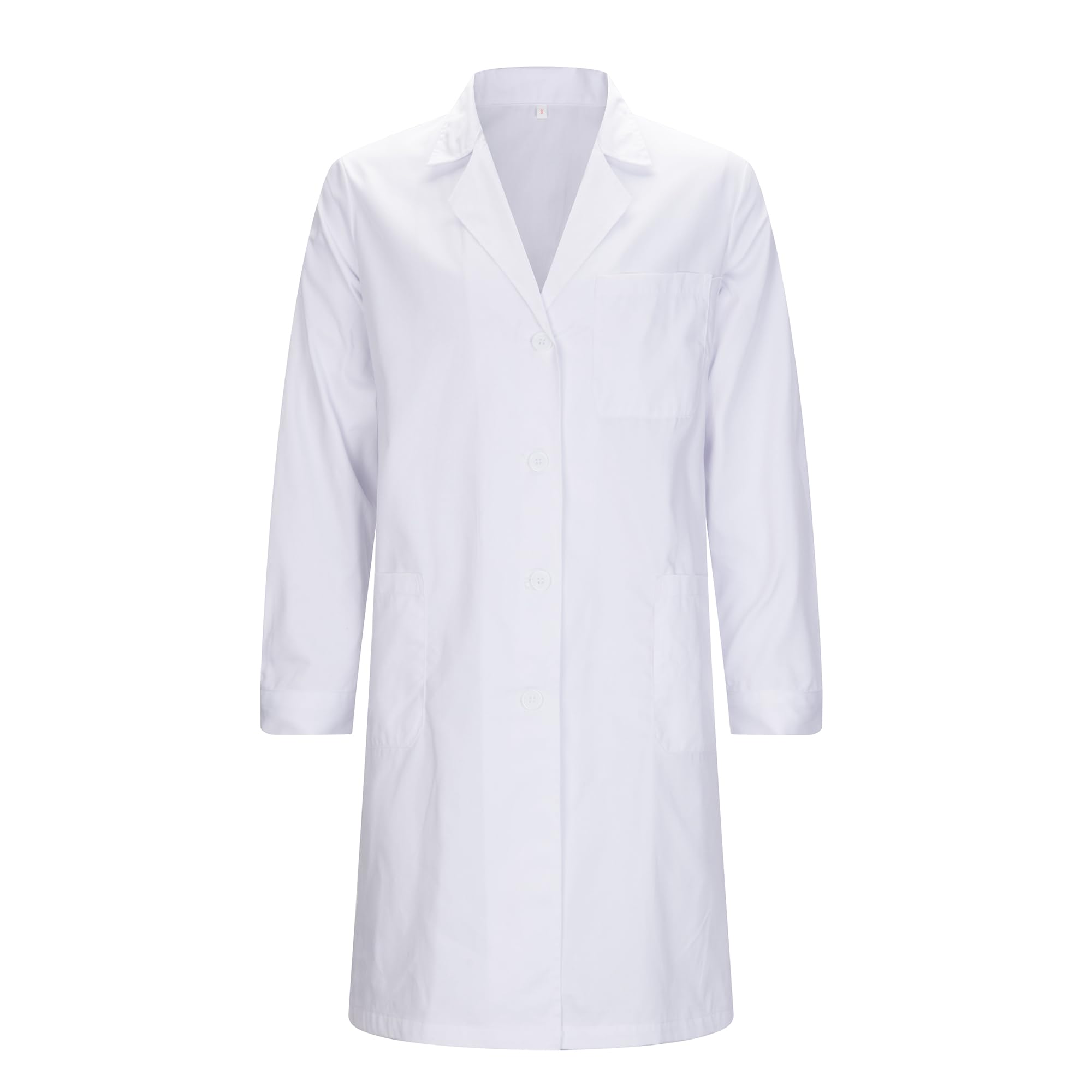 MISEMIYA Damen Bata Laboratorio Mujer Mz-1832 Medical Lab-Mantel, weiß