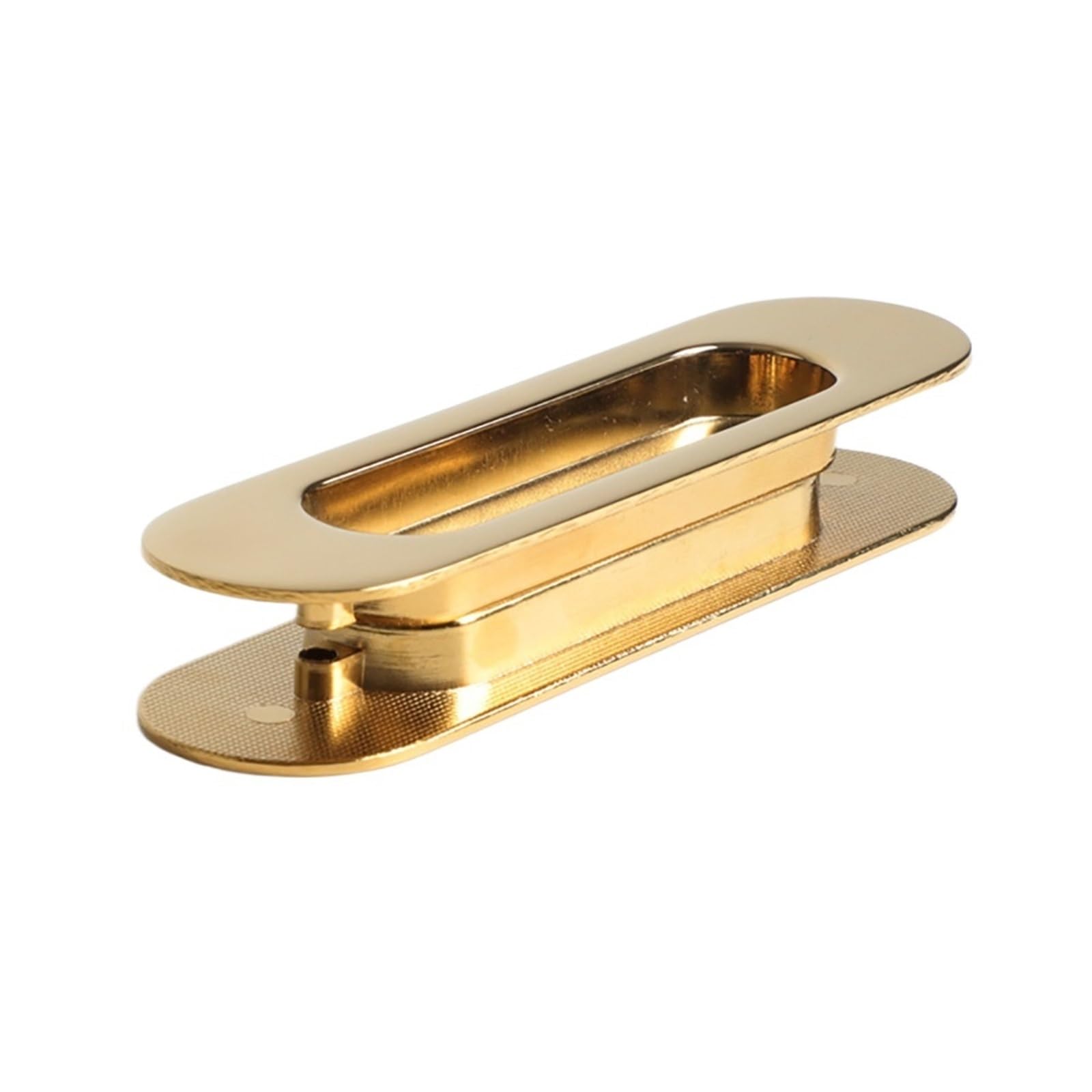 Lgoijhdvz Gold Sliding Door Handle, Embedded Concealed Knobs Stainless Steel Cabinet Drawer Hidden Buckle Kitchen Pull(Gold)