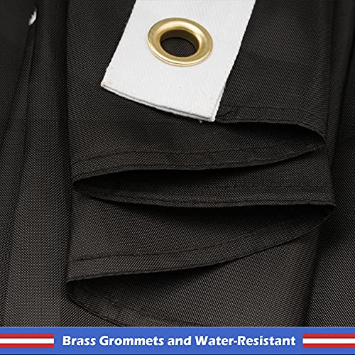 Winbee Pow Mia Flag 3X5 Ft - Premium Embroidered Exclusive Strongest 300D Nylon With Quadruple Stitched And Brass Grommets. Best Us American Military You Are Not Forgotten Military Pow Flags 3 By 5 #TOP4