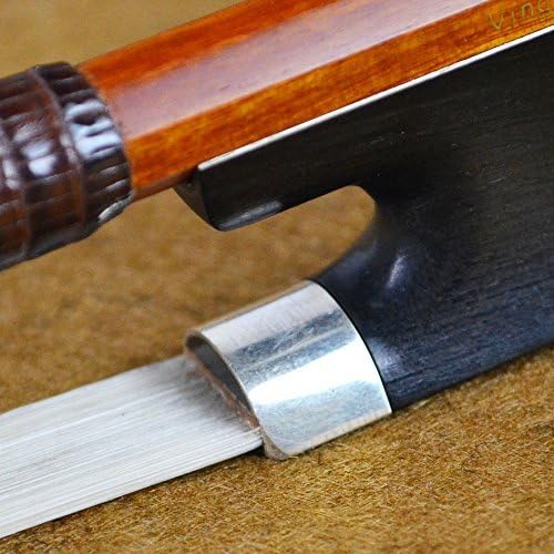 New Full Size Tourte Model MASTER Pernambuco Cello Bow Pure Silver Mounted! All Parts PROFESSIONAL Fitted, Art No. 954C