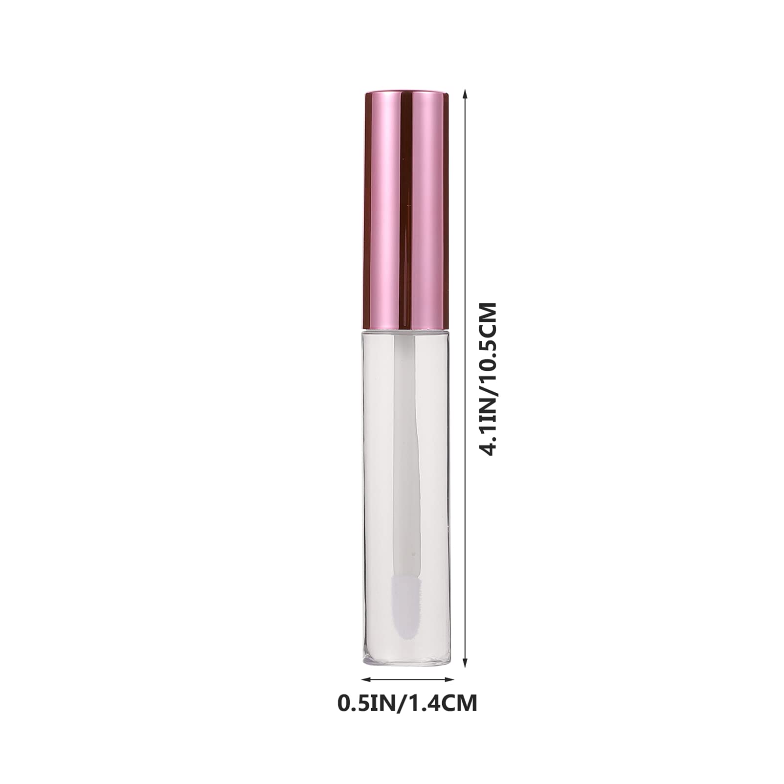 Tubetti Lucidalabbra 10ml Abs Riutilizzabili Ricaricabili 40 Pezzi | Chiusura Sicura, Formato da Viaggio, per Lip Balm e Ombretto, da Mettere in Borsa nel Beauty