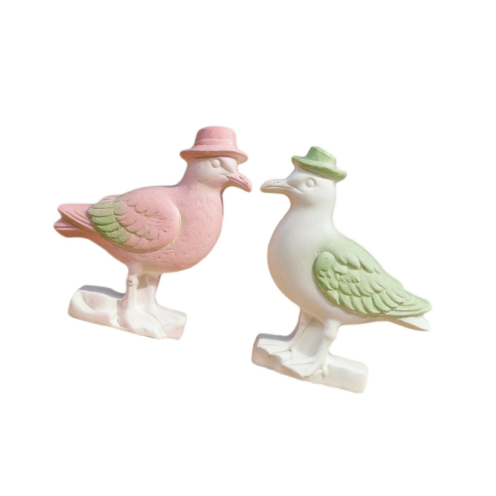 CUNZJIA 2Pcs Bird Silicone Candle Multipurpose Silicone Mould for Resin Casting Handmade Candle Soap Gypsum Figurine