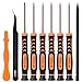 TECKMAN 10 in 1 Torx Screwdriver Set with T3 T4 T5 T6 T8 T10 Security Torx Bit & ESD Tweezers,Magnetic Screwdrivers Precision Repair Kit for Xbox,PS4,Macbook,Computer,Doorbell & Folding knife