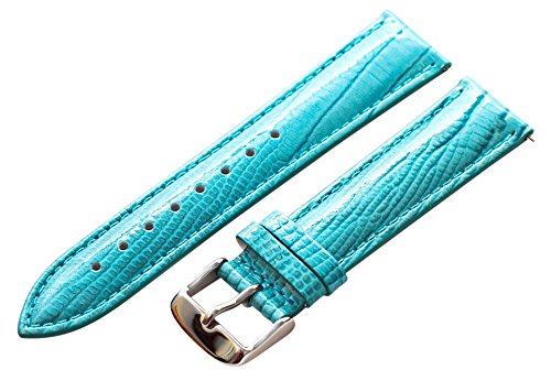 Clockwork Synergy - (Set Of 12) 2 Piece Ss Leather Lizard Grain Interchangeable Replacement Watch Band Strap 16Mm #TOP4