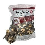 Dried Morel Mushrooms Fresh- Intense Flavor for Gourmet Dishes, Nutrient-dense, and Vegan Organic Fresh-Like Dried Morels Mushrooms (5-7带柄羊肚菌),8oz