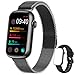 Phipuds Smartwatch, 1,47'' Full Touch Schermo Orologio Fitness con Cardiofrequenzimetro da polso Donna Uomo, IP68 Smart watch Impermeabile con Activity Tracker Sportivo Calorie per Android iOS