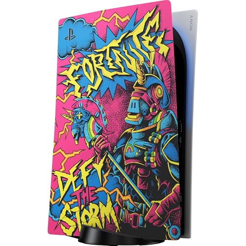 Razer Fortnite Console Skin: PlayStation 5 / PS5 (Disc) – Full Wrap – Premium 3M Cast Vinyl – Scratch Protection – Unique Designs & Finishes – Easy Application – Bash