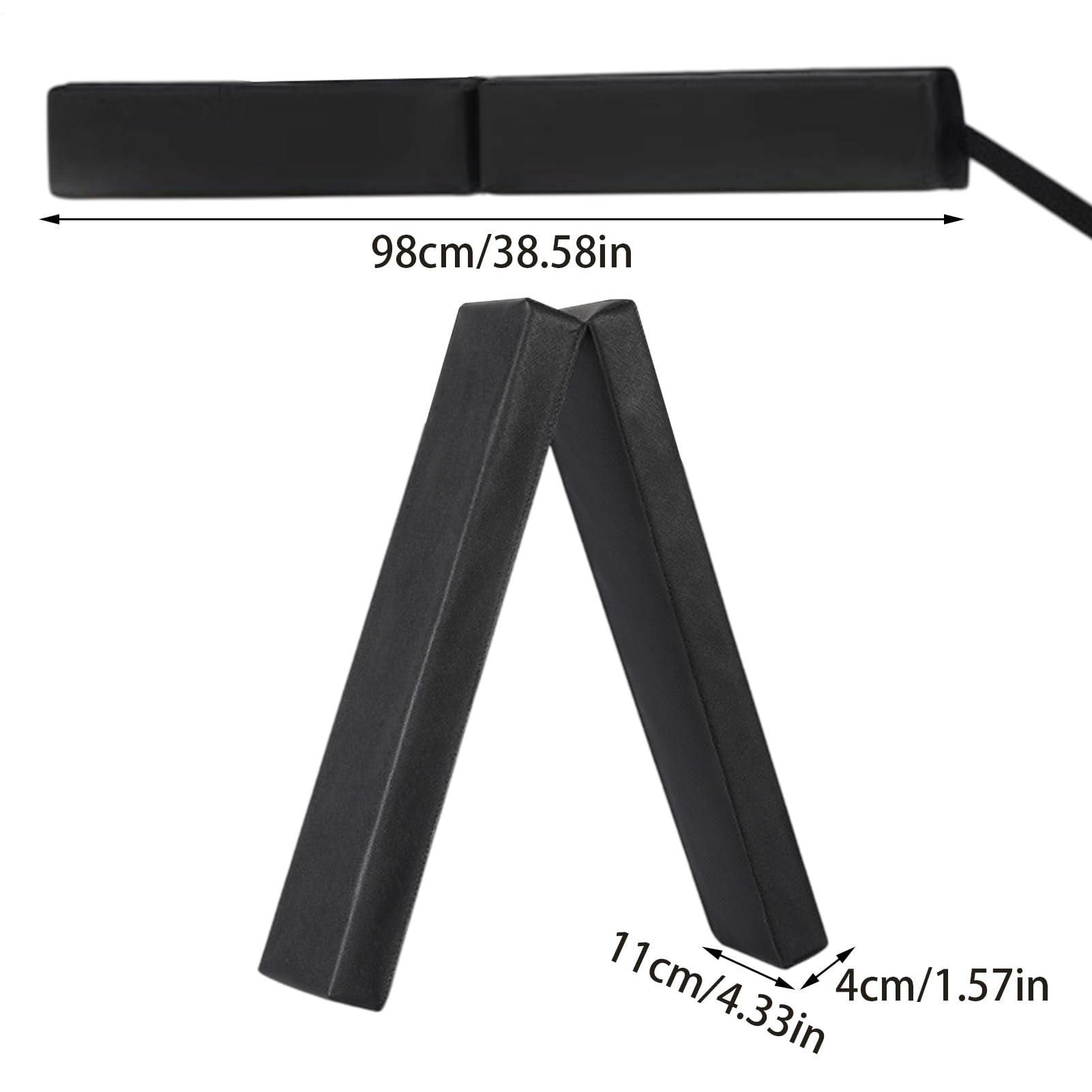 Protection Porte De Voiture Magnétique Et Amovible, Protecteur Portière Voitures Contre Bosses Pour Portes De Voiture Anti-Rayures Et Anti-Bosses, Noir (Noir, 80x40x1cm