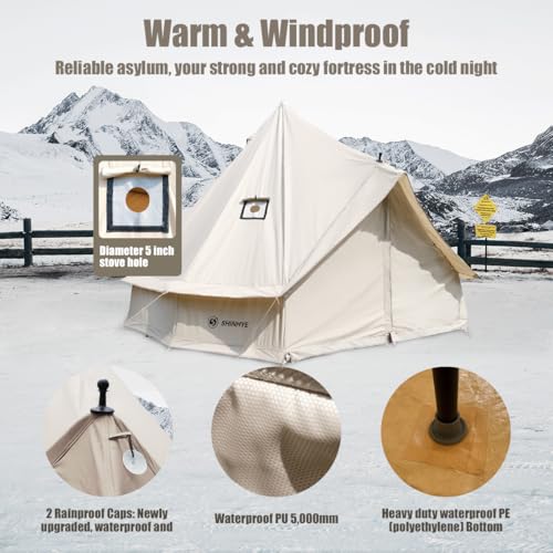 ShinHye Canvas Bell Tent 3M