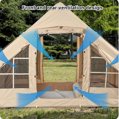 Carpa Inflable para Camping Pop Up Resistente al Viento miniatura 2