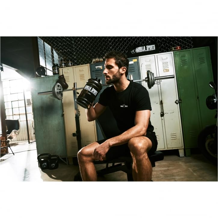 GORILLA SPORTS® Hantelscheiben - Einzeln/Set, 0,5kg, 1,25kg, 2kg, 2,5kg, 5kg, 10kg, 15kg, 20kg, 27,5kg, 30kg Gewichte, Tri-Grip, 30mm, Gusseisen, Silber/Schwarz - Gewichtsscheiben, Hanteln Set