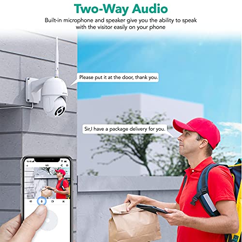 Wansview Home Security Camera And Pan-Tilt Outdoor Wifi Camera #TOP6