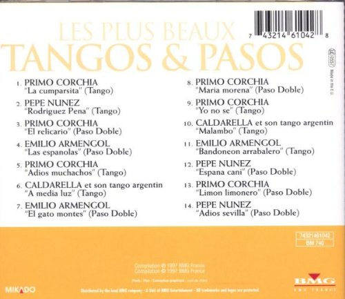 Les Plus Beaux Tangos et Pasos